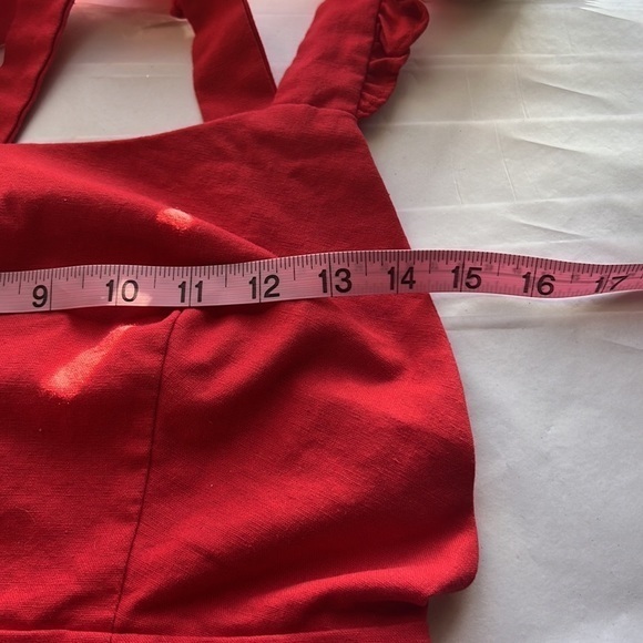 Superdown Revolve Sirena Ruffle Mini Dress Red
Open Back size Medium - Picture 16 of 16
